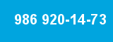 986 920-14-73